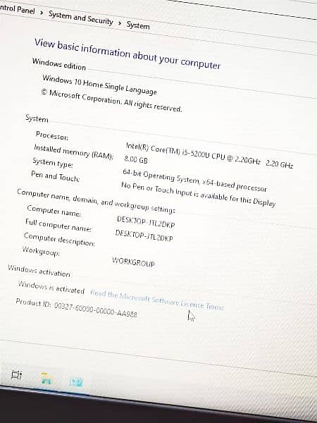 Dell C-i5-5th GEN 8GB RAM SSD 128GB NVIDIA GeForce 2GB Card Dedicated 16