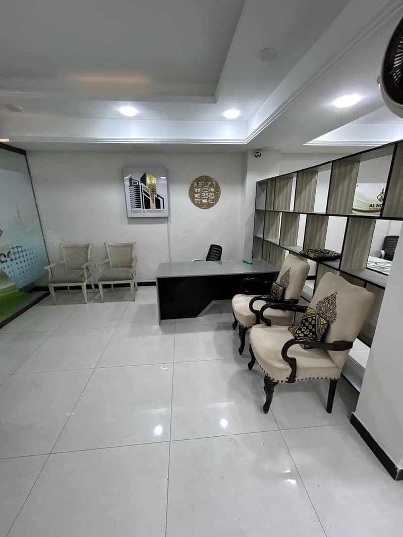 BEAUTIFUL FULLY FURNISHED OFFICE FOR RENT BLUE AREA 11