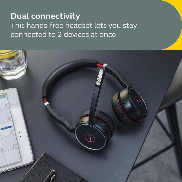 Headphones/ Jabra evolve 75 wireless noise cancellation headphones 1