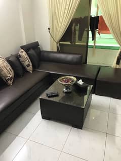 Sofa Set With Center Table