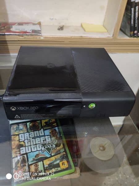 Xbox 360 with  Two control and 12 cd of Xbox360 all cd are organial 3