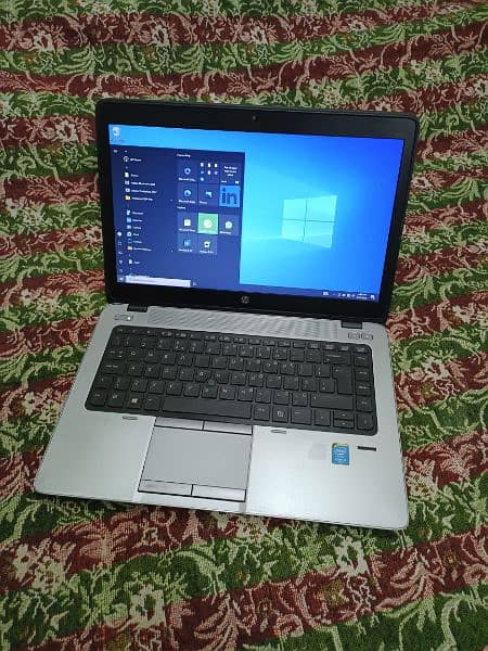 Hp EliteBook Core i7-4th Gen 8GB RAM 256GB SSD Dual Graphics Card 10