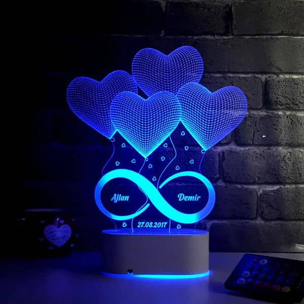 Happy birthday customized Led Lamps 5