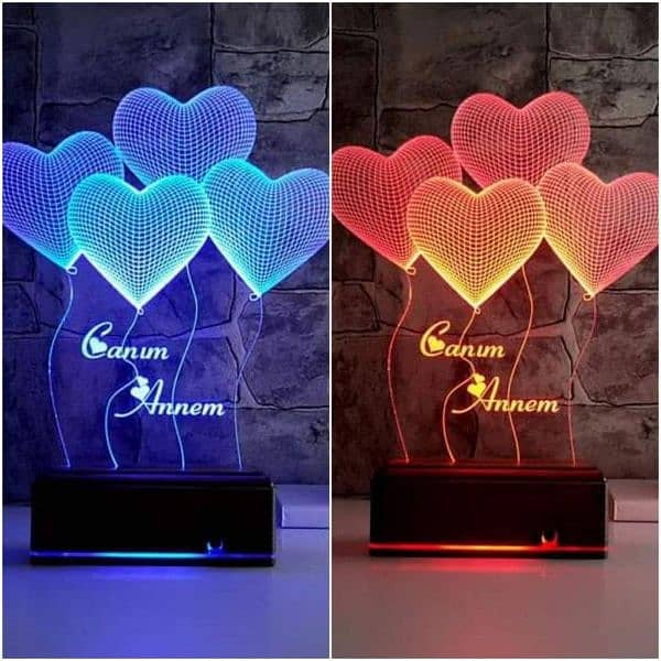 Happy birthday customized Led Lamps 6