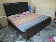 Double Bed with 5 Seater Sofa Set