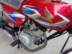 Honda 125 Karachi number 22 model