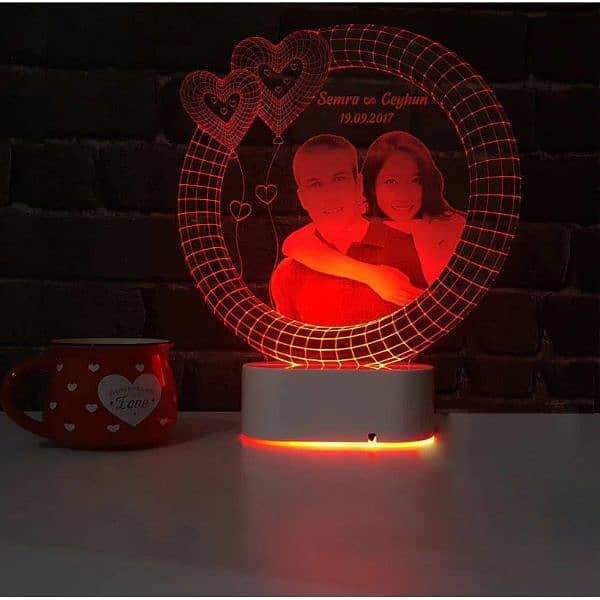 Happy birthday customized Led lamps 8