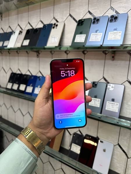 I phone 13 pro max 128gb physical dual approved Hk 6