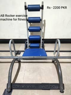 AB Rocker exercise machine for fitness