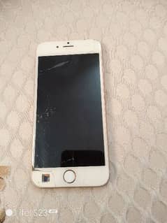 Iphone 6s Rose Gold. 64gb. panel damage. PTA approved. original battery