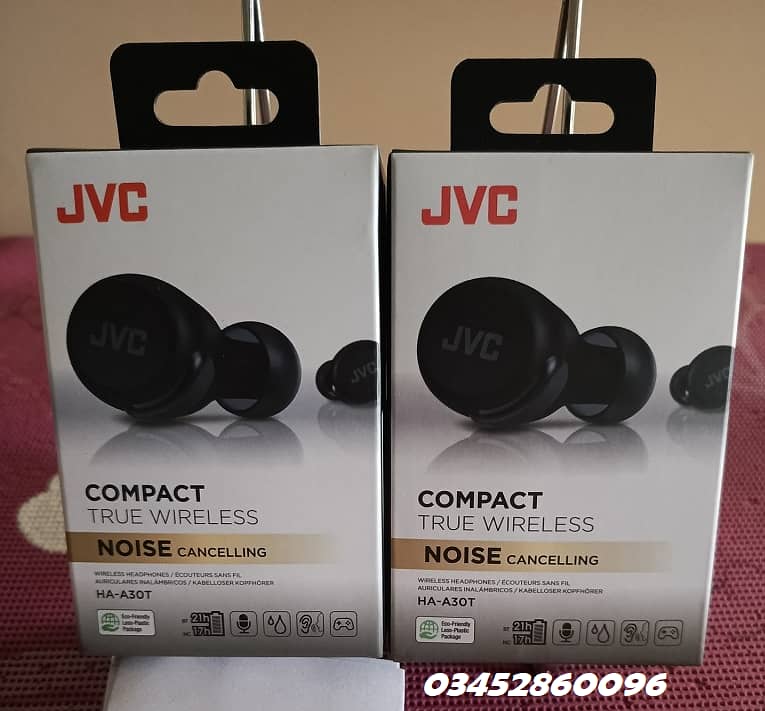 JVC noise cancelling earbuds bought from Germany 0