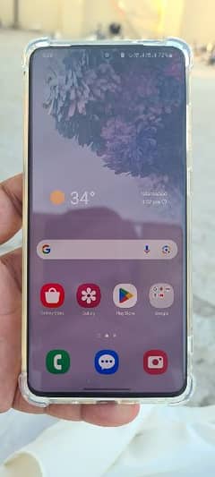 s20 plus 8gb 128gb offical approved with only box