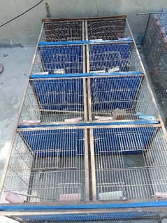 2 bird cages for sale