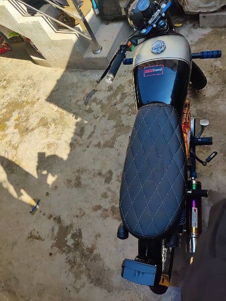 janan 2017 Modal 70cc full cafe racer all ok 10/9 koi masla nahi ha 8