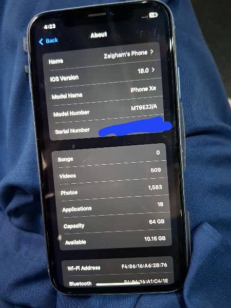 Iphone xr 64 gb FU 2