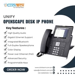 Unify IP Phone web base | OpenScape Desk IP Phone | Easy to used