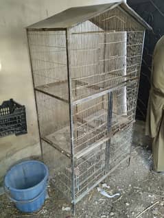 3 portion big size used cage. . .