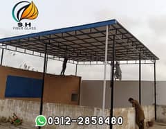 Fiber Glass works | window shade | sheet shade | car parking shade