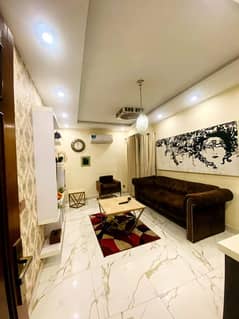 1-Bed Ready To Move Fully Furnished Flat For Rent Sector C Bahira Town Lahore