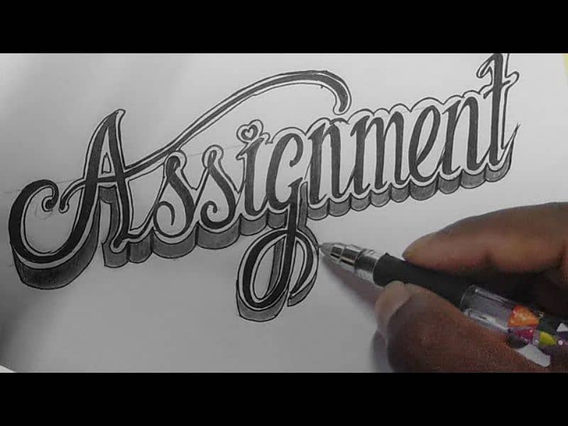 handwriting assignment work 8