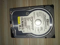 external hard drive WD 80gb rpm 7200 framewire 3A