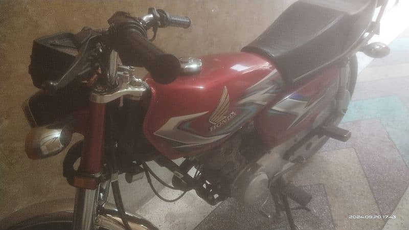 Selling my Lush Honda 125 CG 2022/23 ALL PUNJAB DIAMOND NUMBER 2