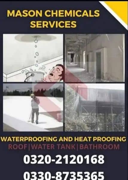 Roof, Bathroom, Water Tank and wall Leakage Solutions Waterproofing 4