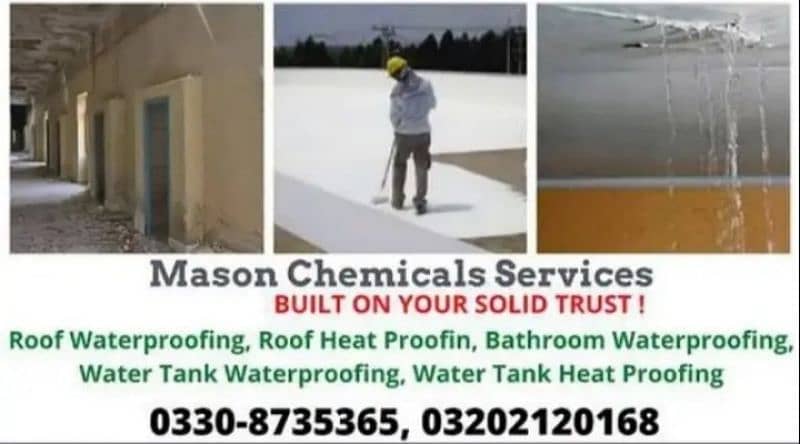 Roof, Bathroom, Water Tank and wall Leakage Solutions Waterproofing 5