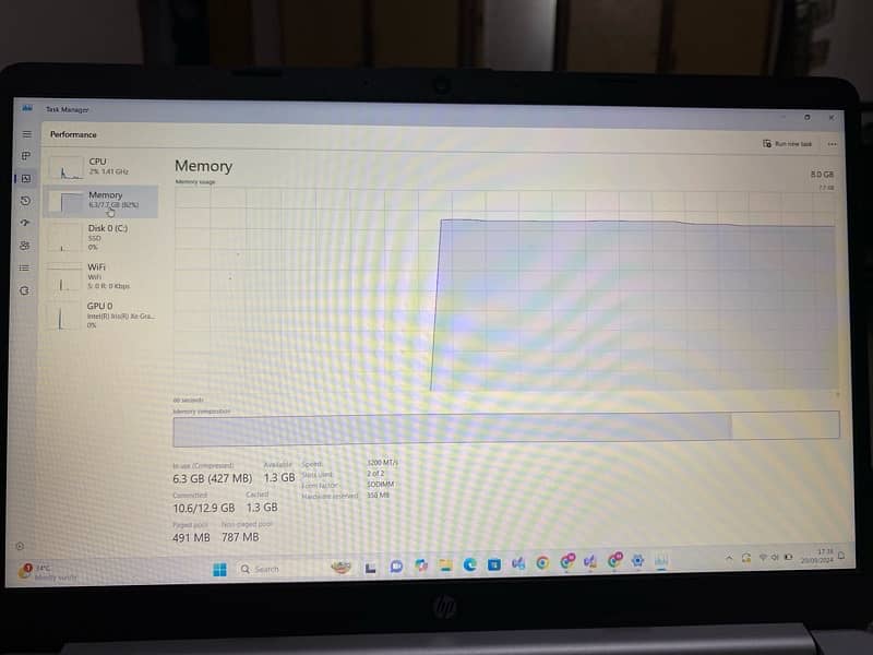 Hp 15s  core i5 11gen 5