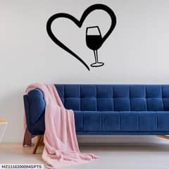 HEART DESIGN WALL STICKER