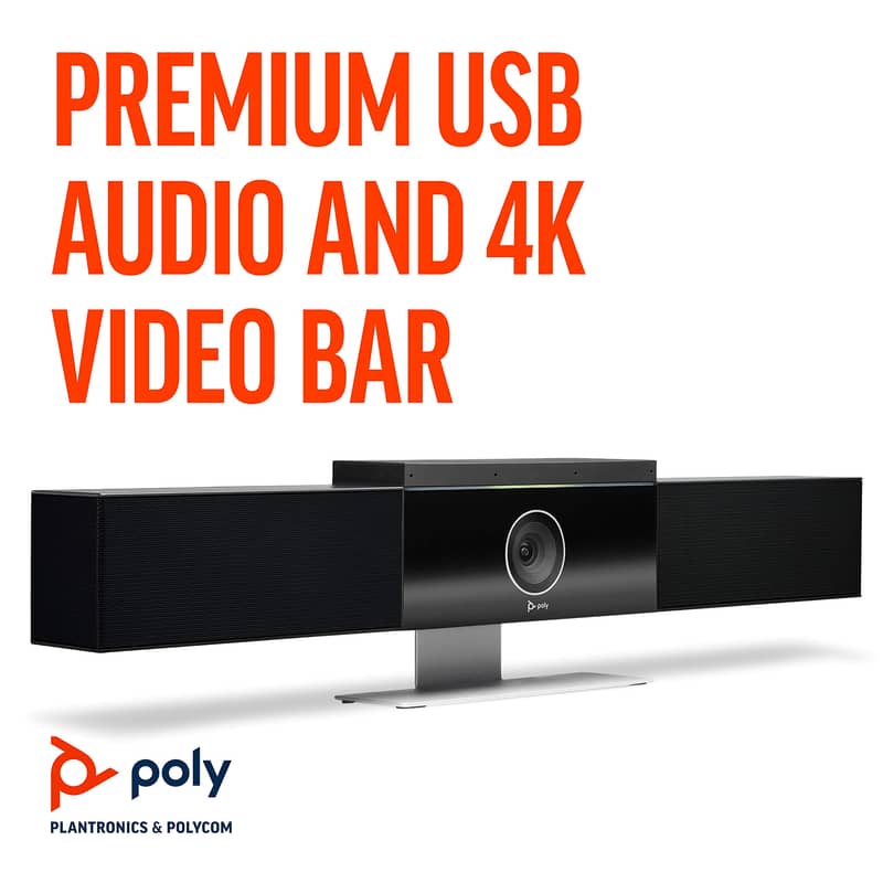 Poly 4K USB Video bar | Poly | video conferencing solution 1