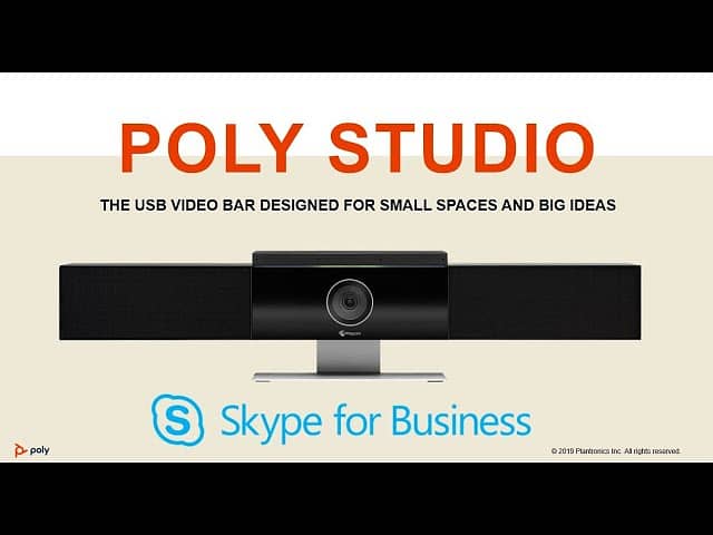 Poly 4K USB Video bar | Poly | video conferencing solution 2