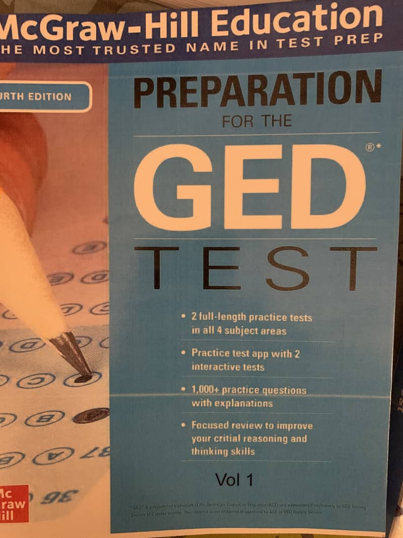 GED American test equivalent to A level and intermediate 4