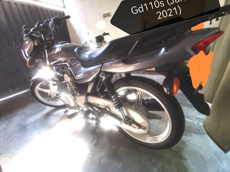 Suzuki GD 110s 2021 Luch Condition 10/10 Full Geniune Suzuki Bike 9