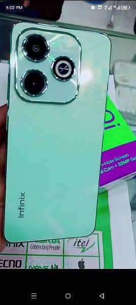 Infinix hot 40i 10/10 condition 16gb.  256gb 3