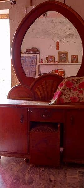 bed, sofa set, showcase, dressing table, mirror table 2