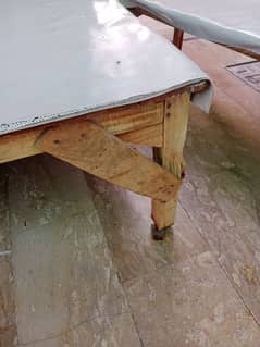 wooden table