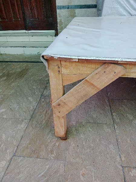 wooden table 3