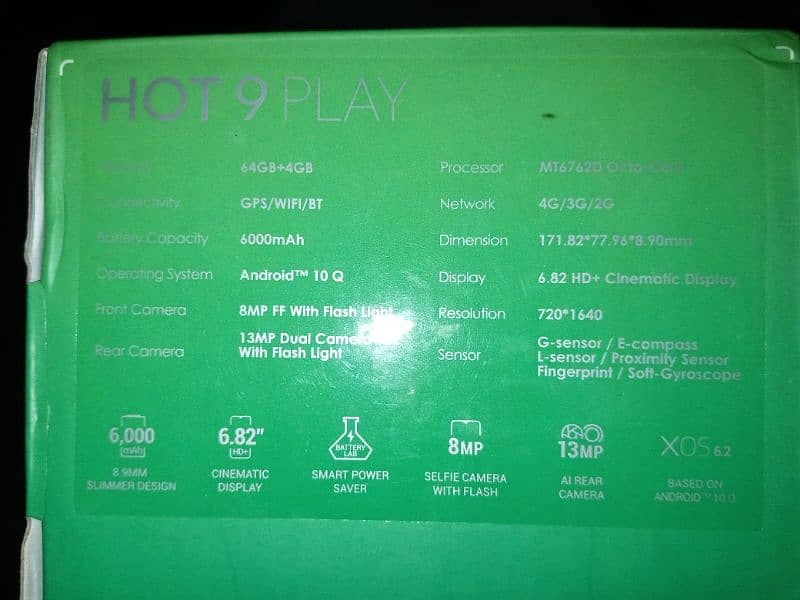 Infinix Hot 9 play With gift 5