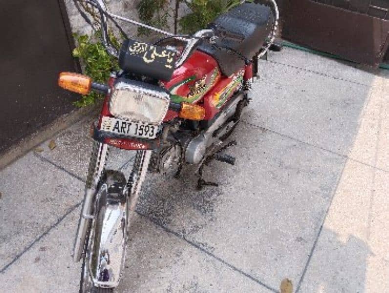 Road Prince 70cc Bike Red Colour Good Condition 8