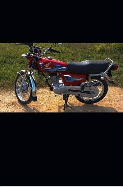 Red colour cg 125 urgent sale 1