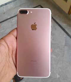 iPhone 7plus pta aproved 128gb only call 03218368146 argent sall