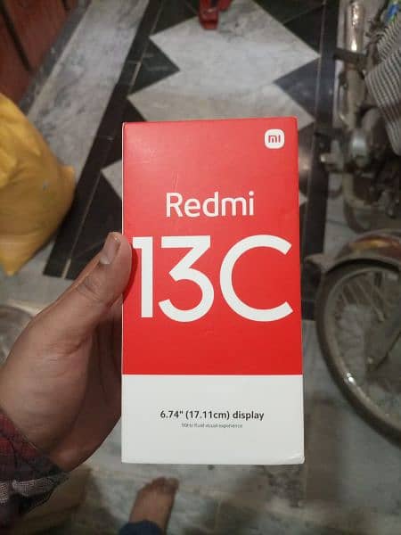 REDMI 13 C WITH BOX 10