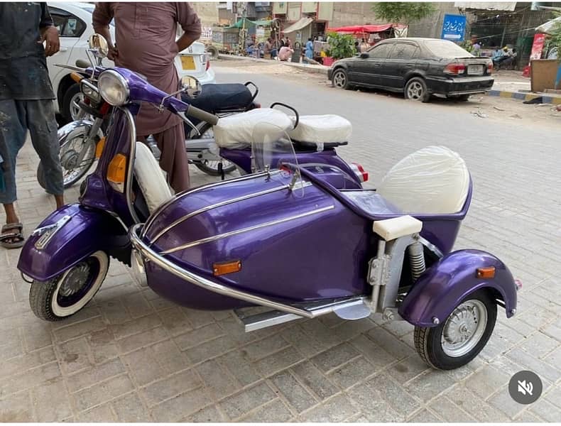 vespa  side car munna bhai vespa 3