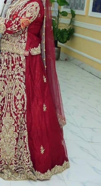 handmade bridal lehnga for sale 2