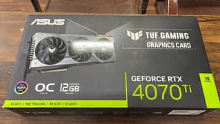 ASUS TUF RTX 4070 Ti 12GB OC