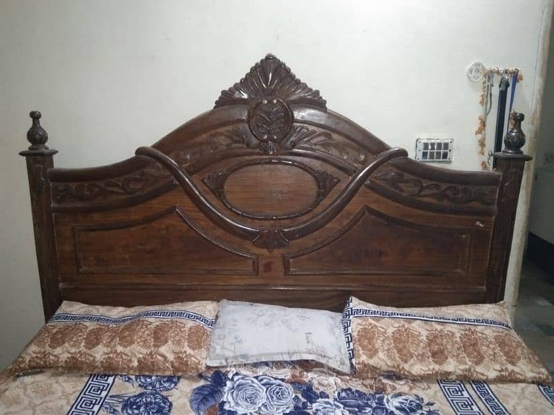 Wooden bed for sale 1