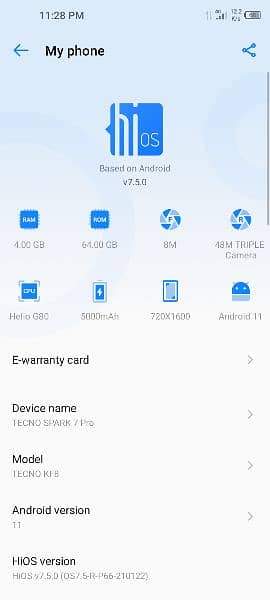 Tecno spark 7 pro pta approved exchange possible 2