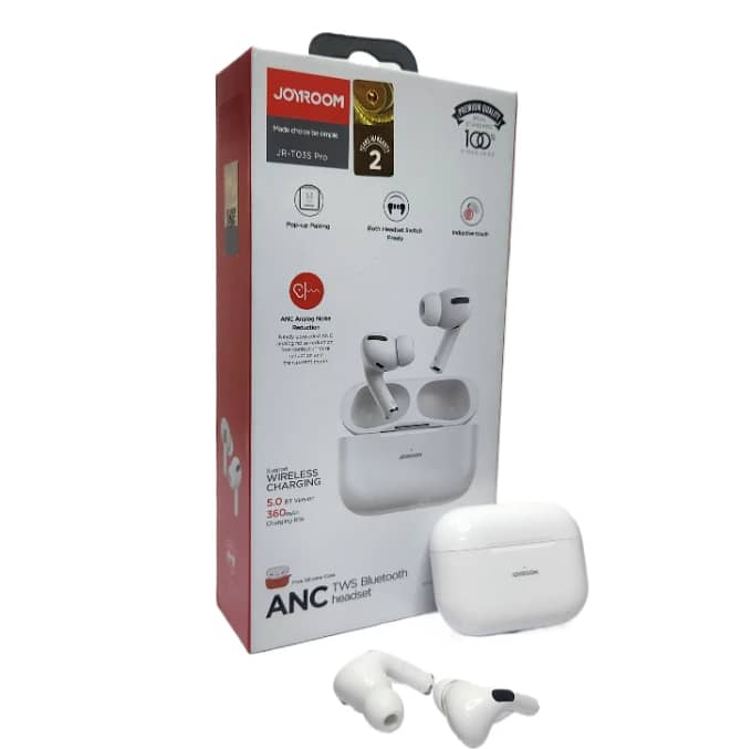 Joyroom JR-T03S Pro: Premium ANC Wireless Earbuds with Touch Control 1