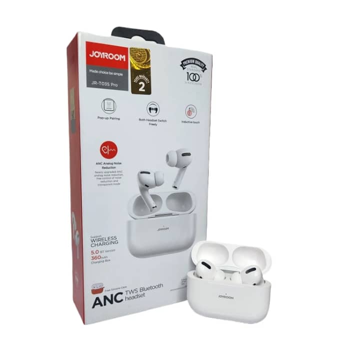 Joyroom JR-T03S Pro: Premium ANC Wireless Earbuds with Touch Control 3